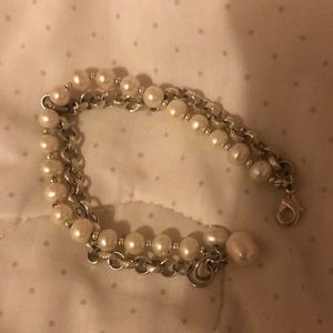 Pearl like Metal Bracelet